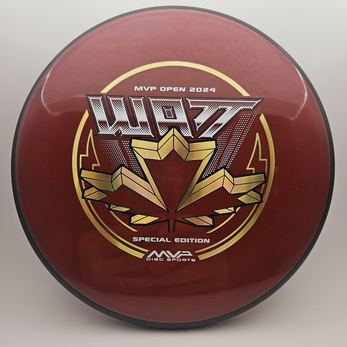 #8334 174g Dark Red, MVP Open 2024 Plasma Soft Watt - MVP Open 2024