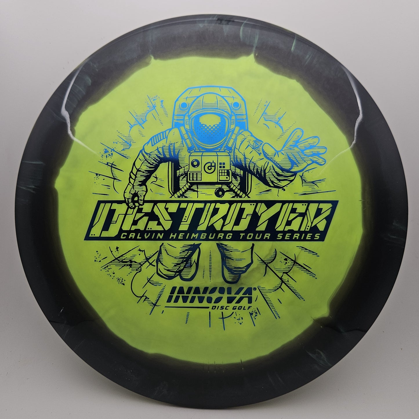 #12065 173-175g Black / Green, Blue Foil, Calvin Heimburg Tour Series Halo Star Destroyer - Calvin Heimburg Tour Series
