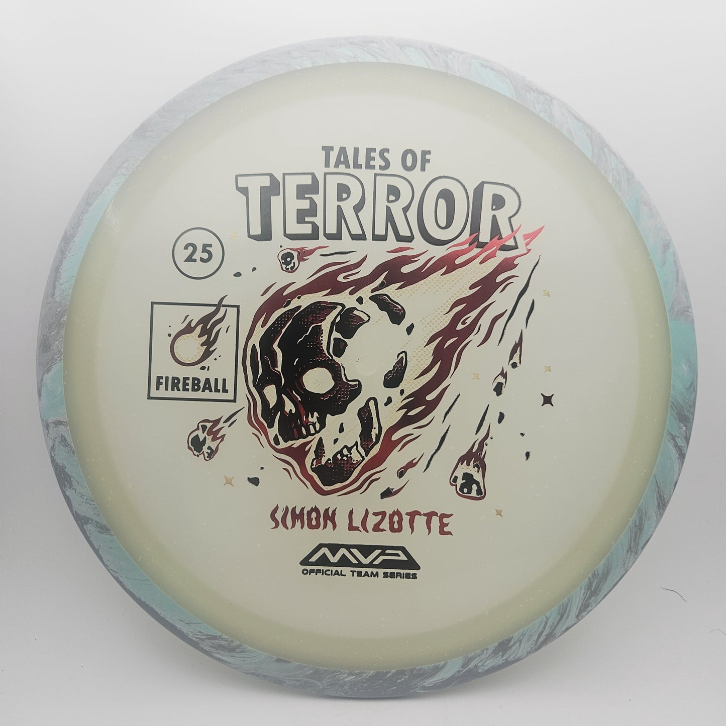 #15527 174g Purple/Blue / Blue Glow, Tales of Terror - Halloween 2025 - Simon Lizotte Particle Eclipse Fireball