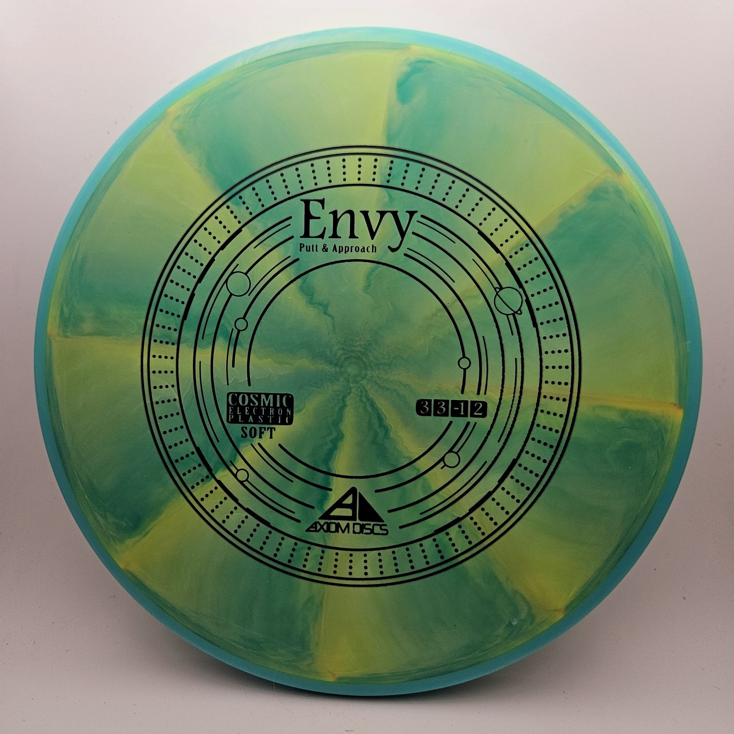 #12095 174g Green / Green Cosmic Electron Soft Envy