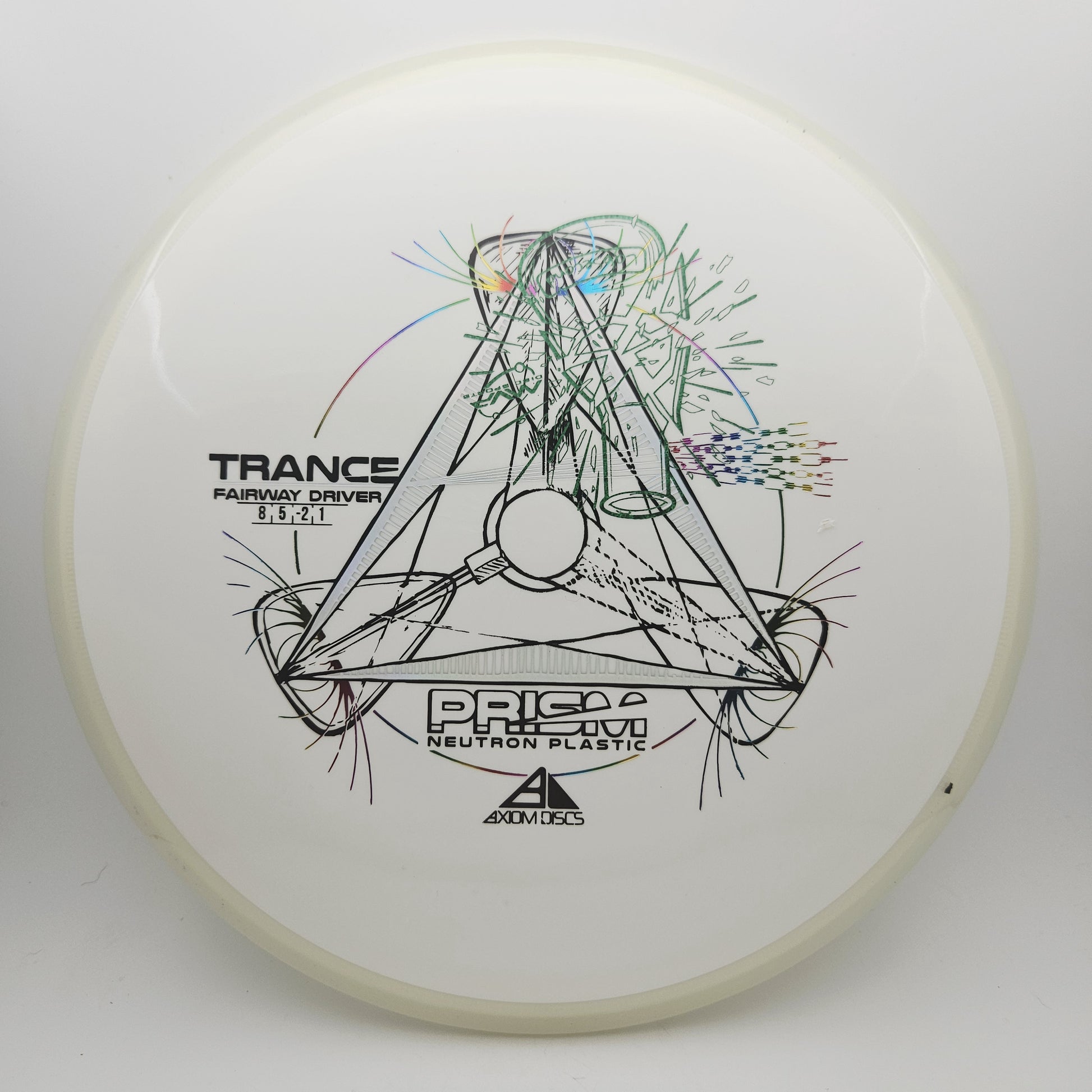 #15952 173g White / Clear, Lab Second Prism Neutron Trance - Lab Second