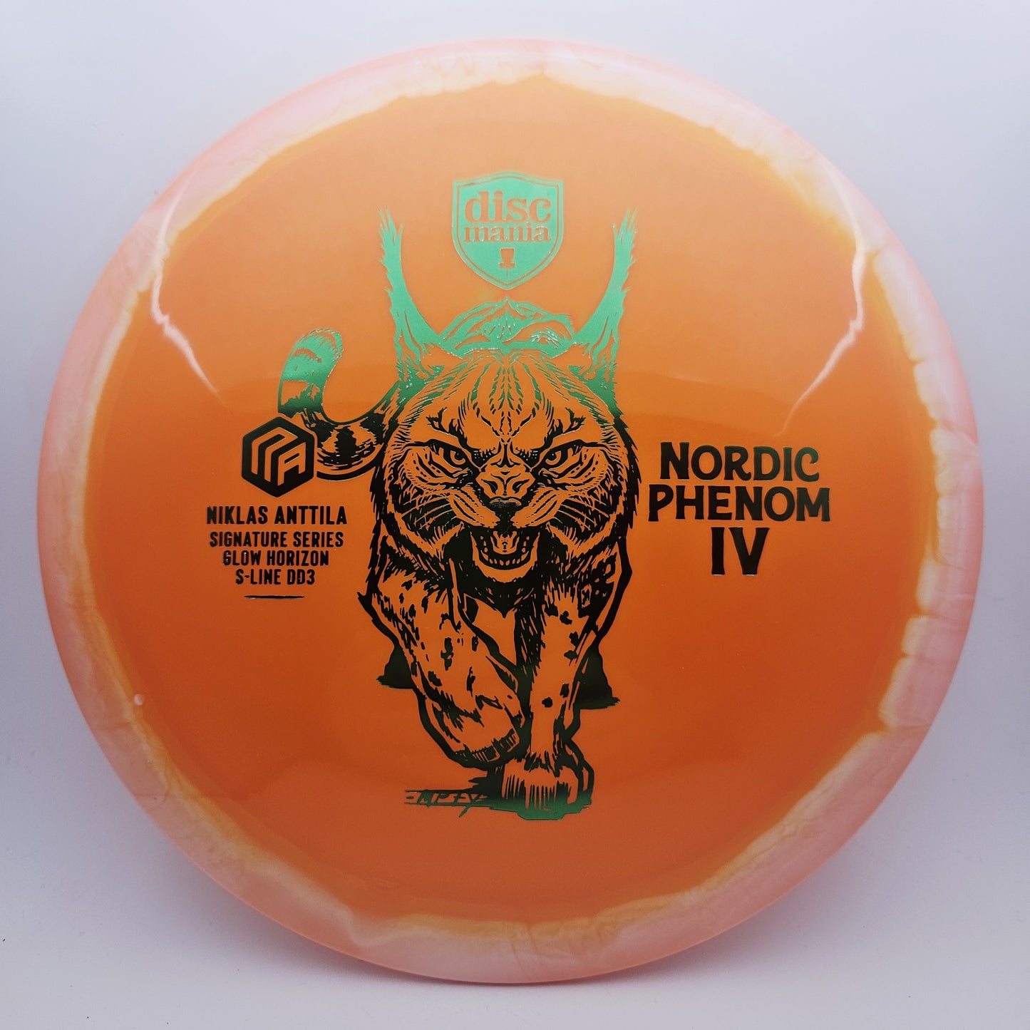 #13349 173g Orange / White, Niklas Anttila Signature Series Glow Horizon S-Line Nordic Phenom 4