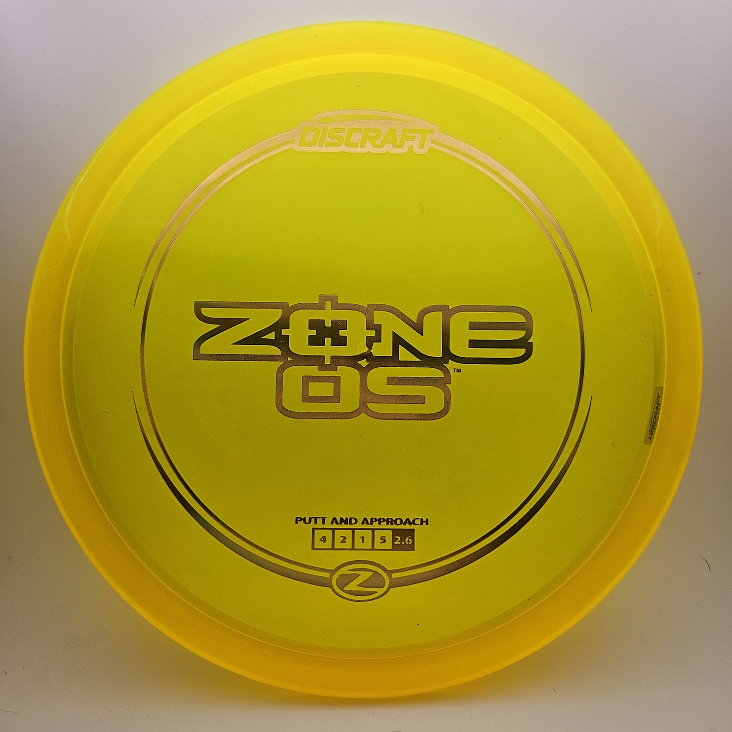 #12657 173-174g Yellow Z Zone OS