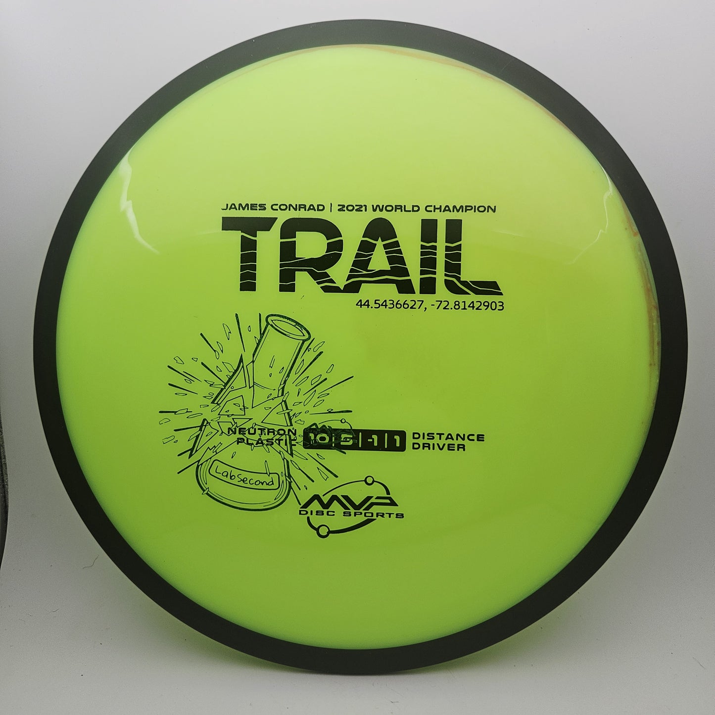 #15959 172g Dayglo, Lab Second Neutron Trail - Lab Second
