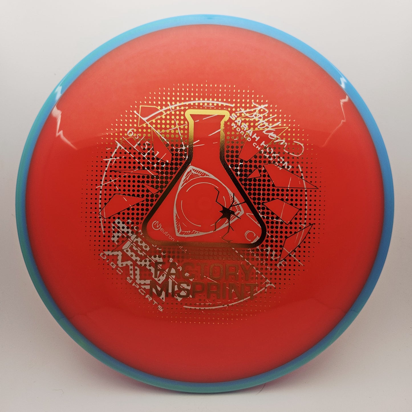 #13532 158g Red / Blue, Misprint Neutron Crave - Misprint