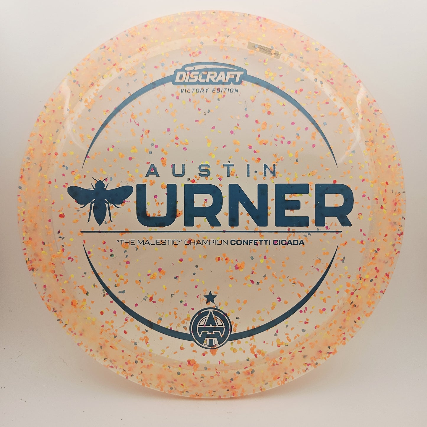 #14474 175-176g Orange, Austin Turner The Majestic Champion Z Confetti Cicada