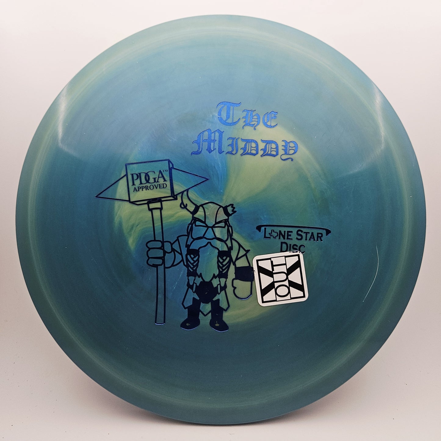 #14213 175g Green, X-Out Alpha Middy