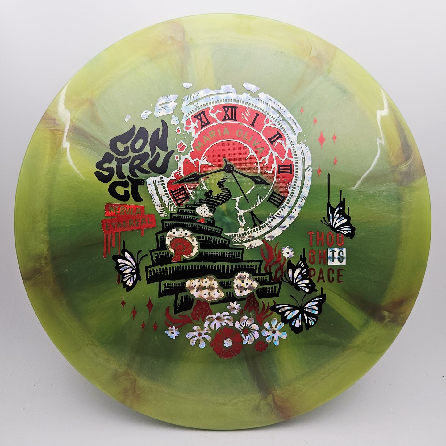 #16483 173g Green Nebula Aura Construct