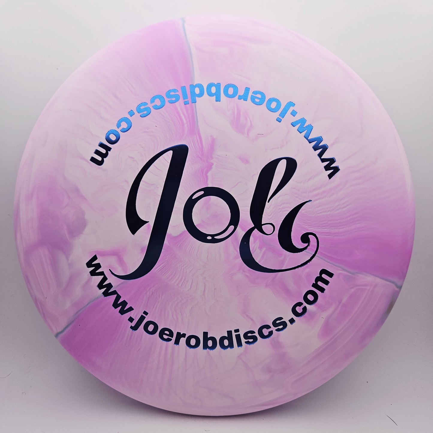 #15296 173-174g Pink, Blue Foil, JRDG JRDG CT Swirl Luna