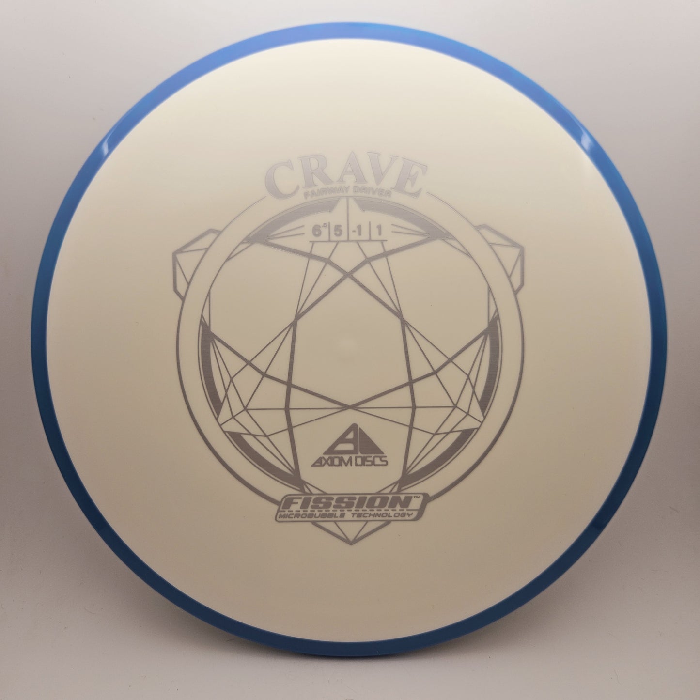 #11072 165g White / Blue Fission Crave