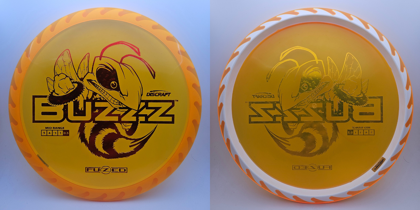 #11212 175-176g Orange / White, Red Shatter Foil, Buzzzsaw Fuzed Buzzz