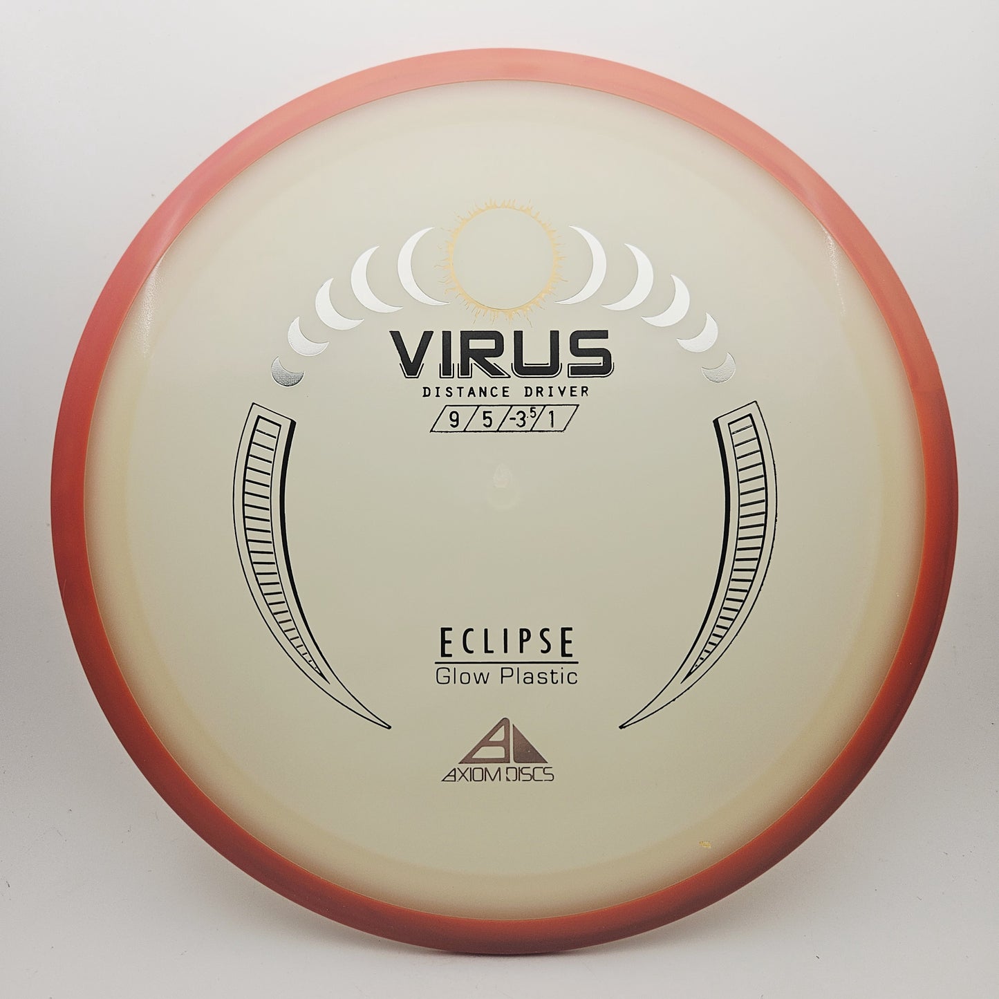 #17477 171g Red / Glow Eclipse Virus