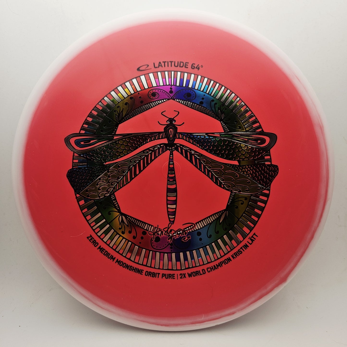 #19251 174g Red / White, Kristin Latt Team Series Zero Medium Moonshine Pure - Kristin Latt Team Series