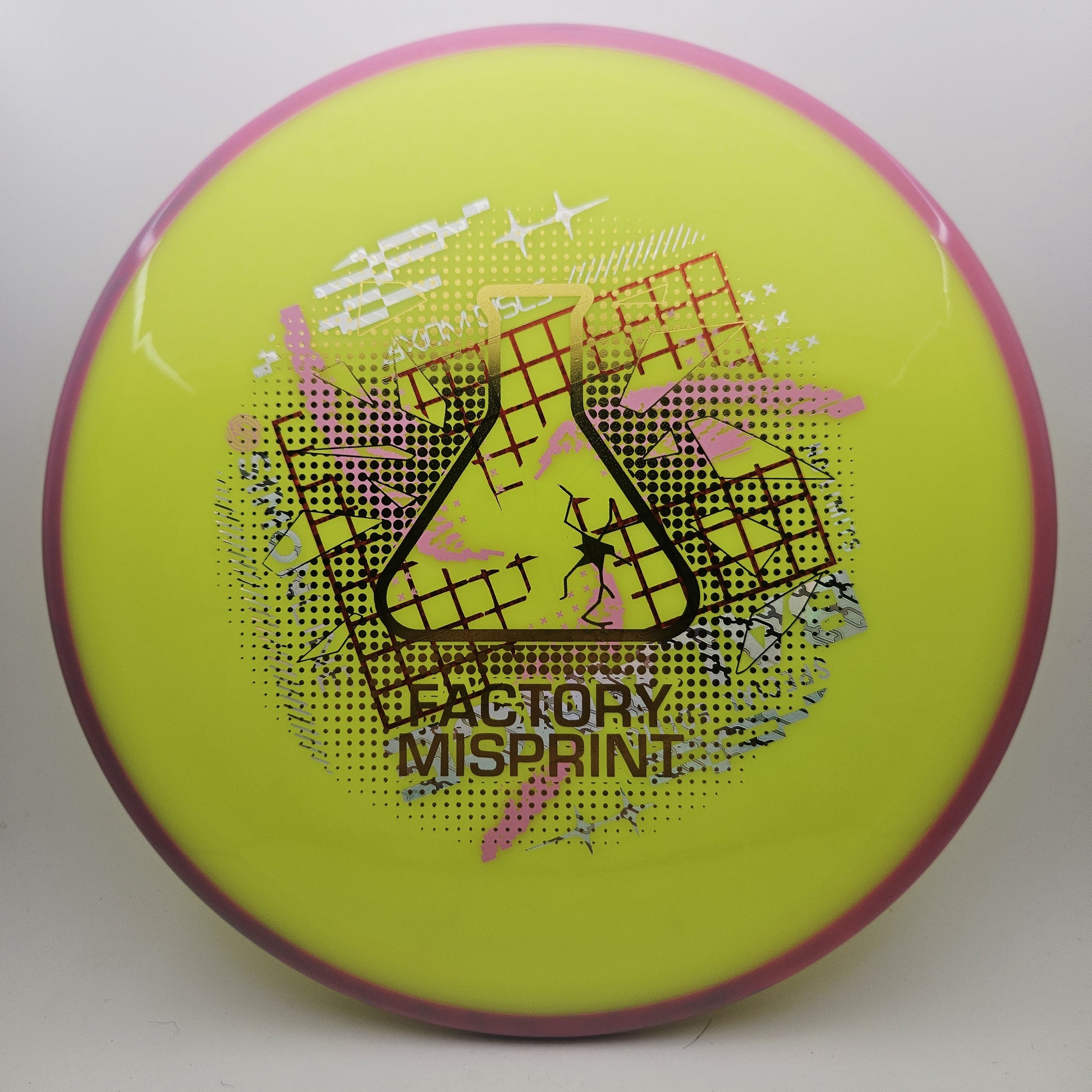 #13527 177g Yellow / Pink, Misprint Neutron Balance - Misprint