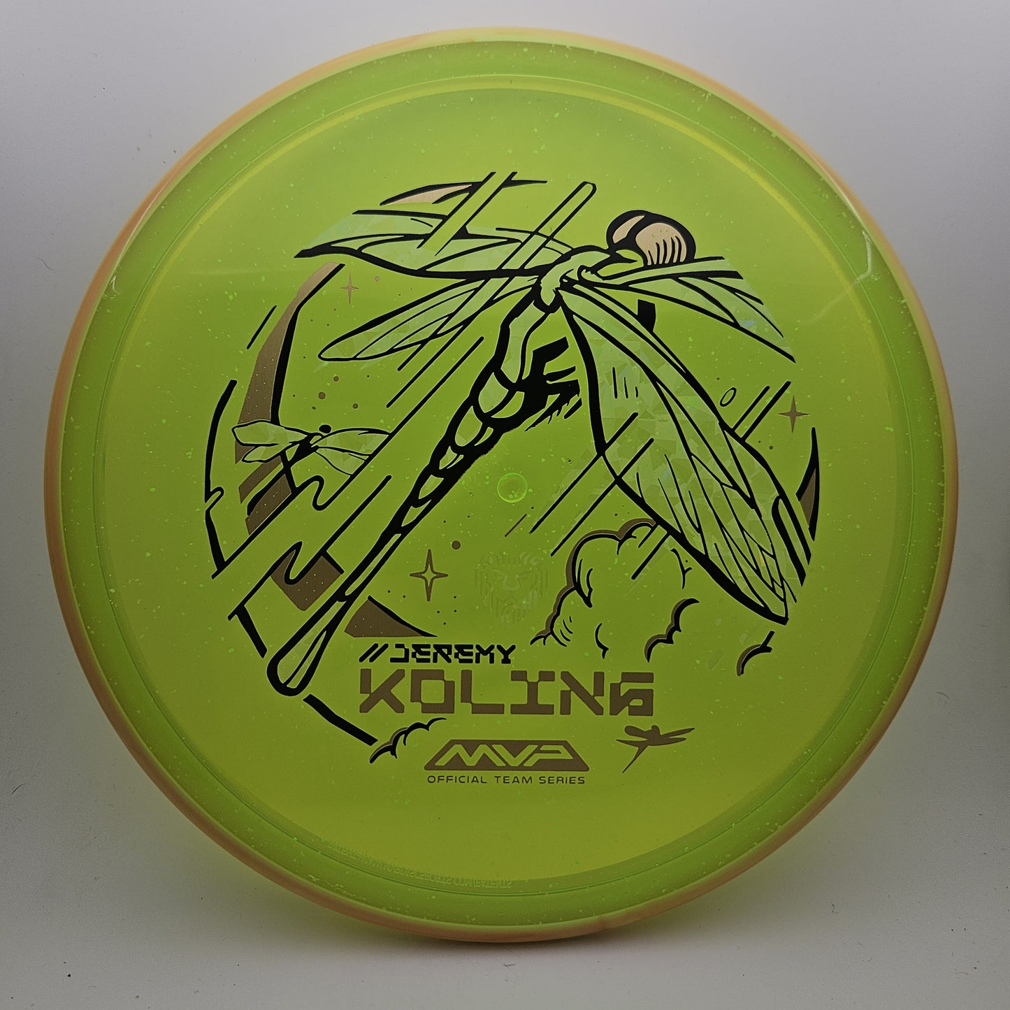#10792 167g Green / Orange, Jeremy Koling Tour Series Particle Glow Proton Tempo - Jeremy Koling Tour Series