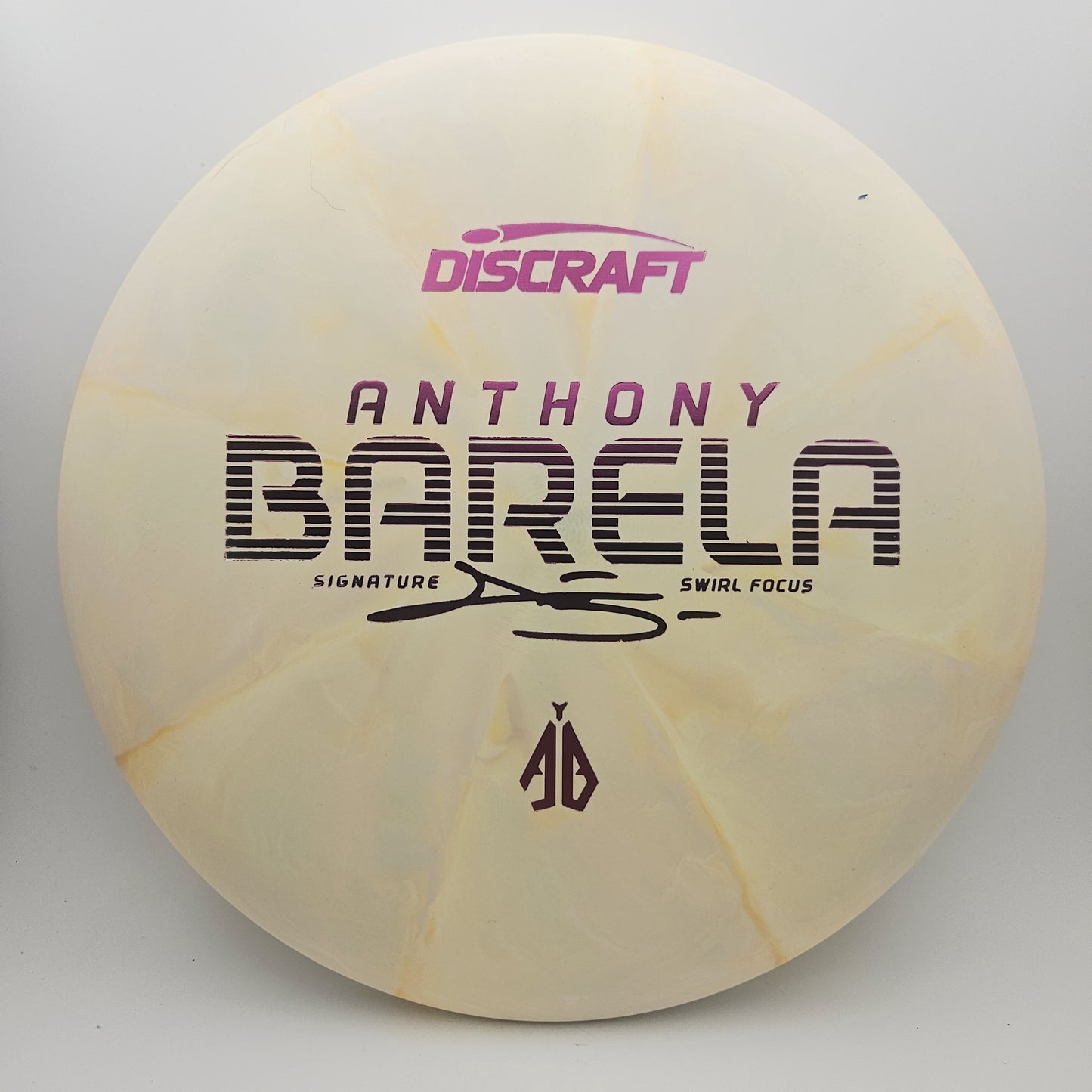 #14511 173-174g Yellow, Anthony Barela Swirl CT Focus