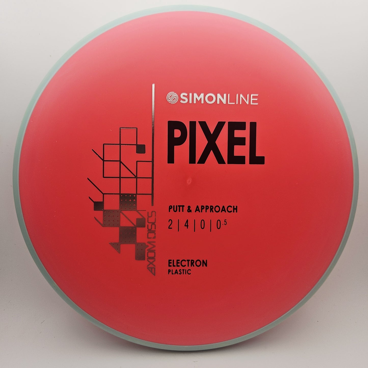 #13908 171g Red / Teal Electron Pixel