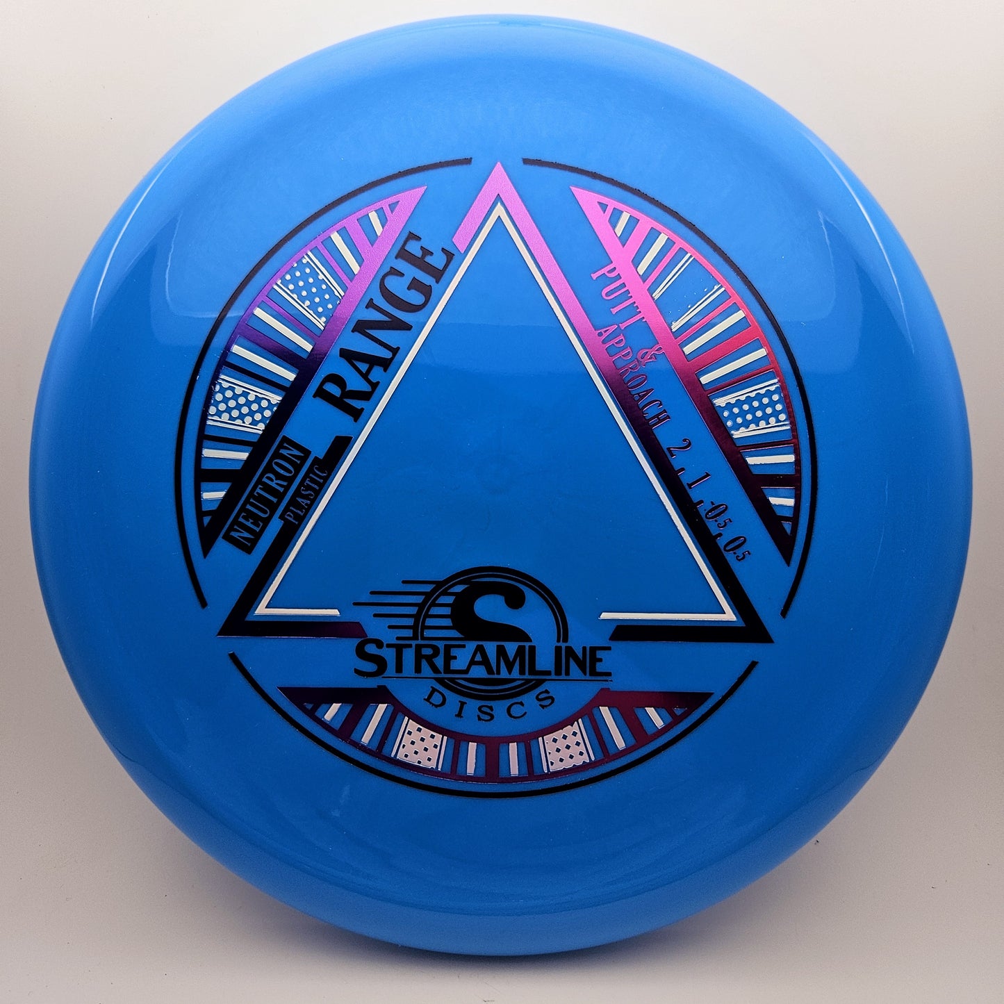 #12647 174g Blue, Purple Foil Neutron Range