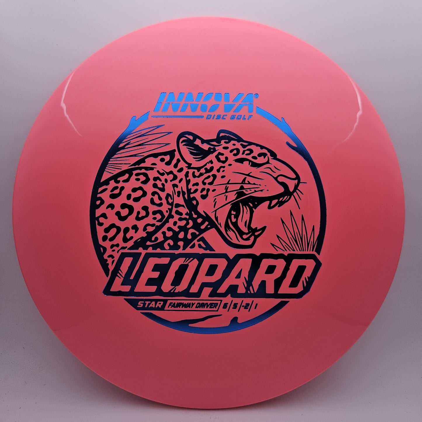 #10143 171g Pink Star Leopard