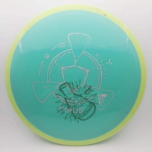 #15953 168g Teal / Green, Lab Second Neutron Virus - Lab Second