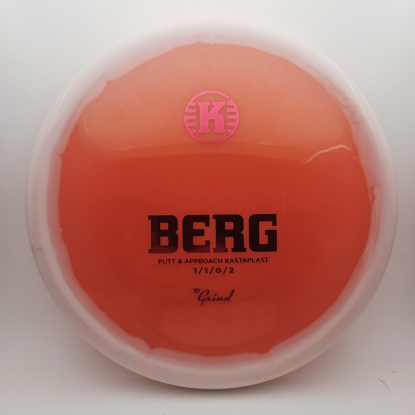 #12755 174g Peach / White K1 Grind Berg
