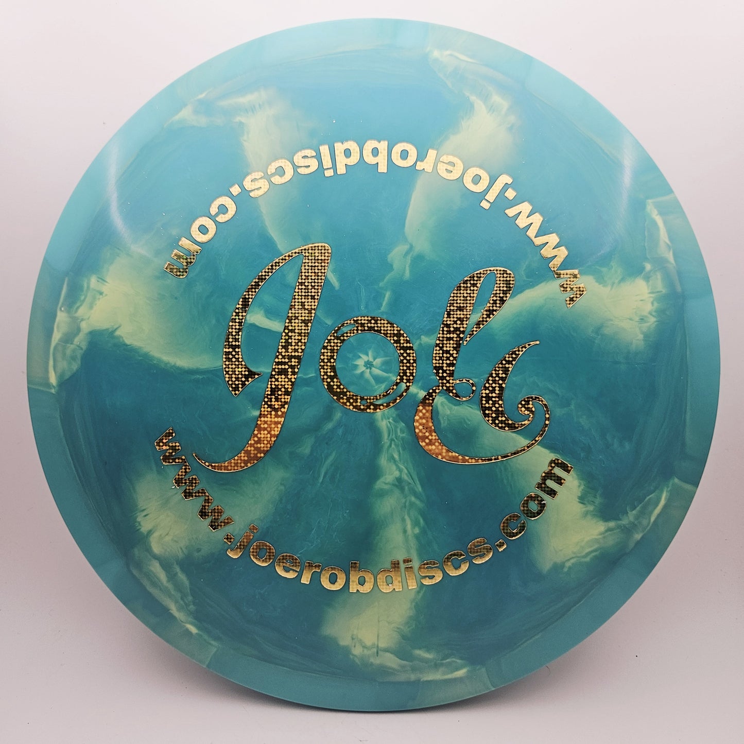 #15367 175-176g Blue, Gold Sparkle Foil, JRDG JRDG ESP Passion
