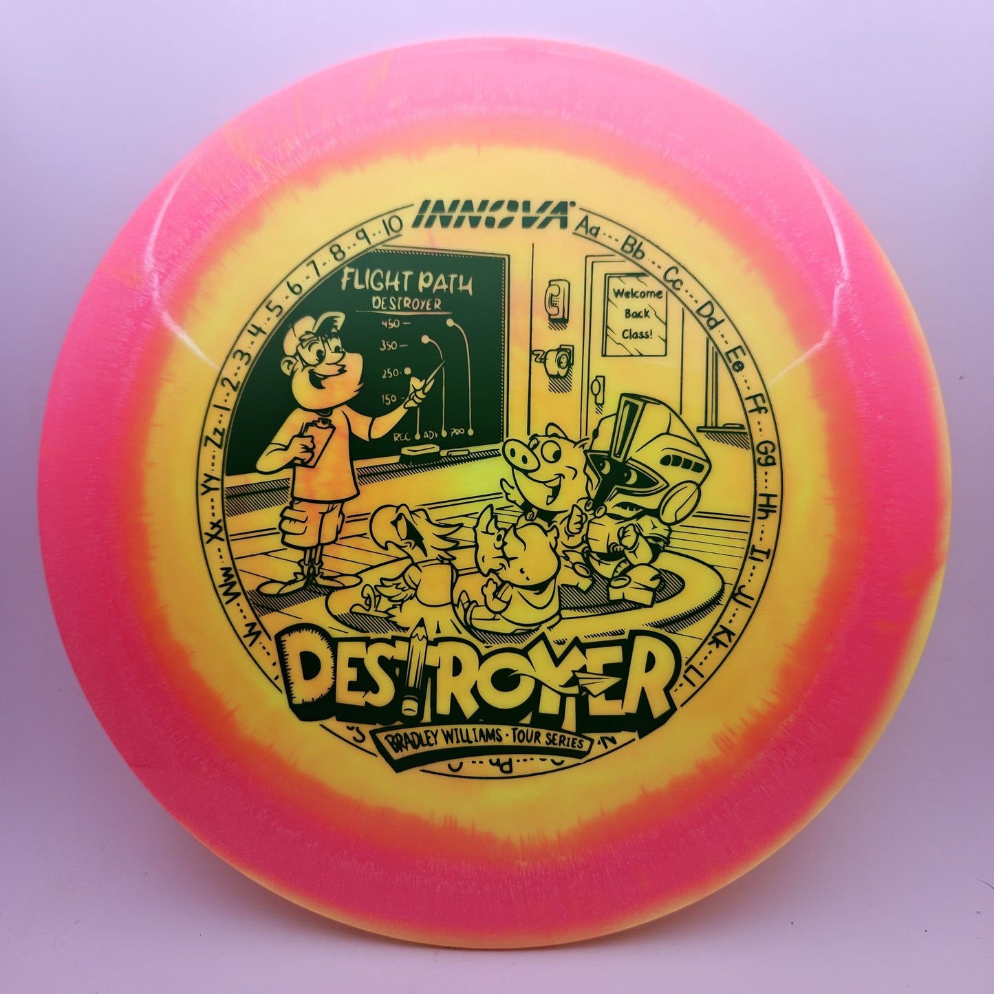 #12704 158g Pink / Green, Bradley Williams Tour Series Baby Halo Star Destroyer
