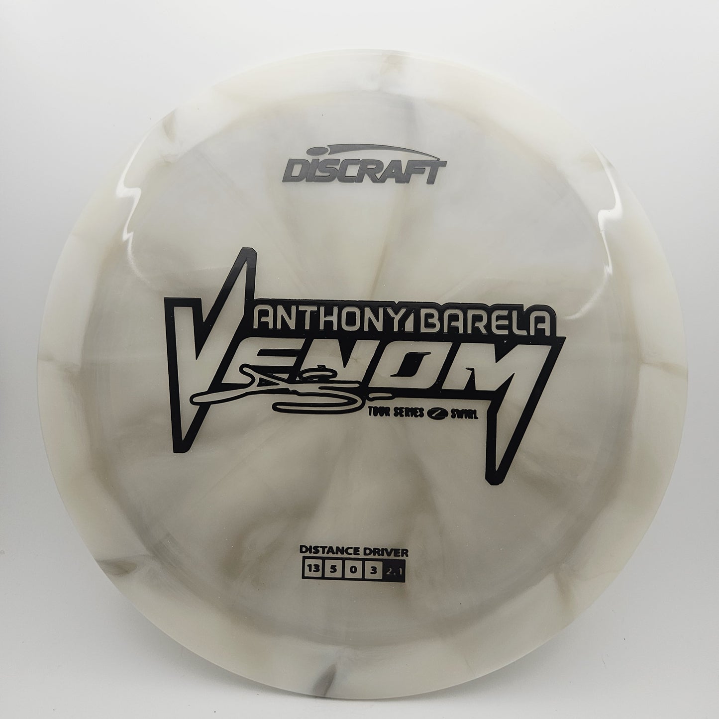 #12879 173-174g Grey, Anthony Barela Tour Series 2025 Z Swirl Venom