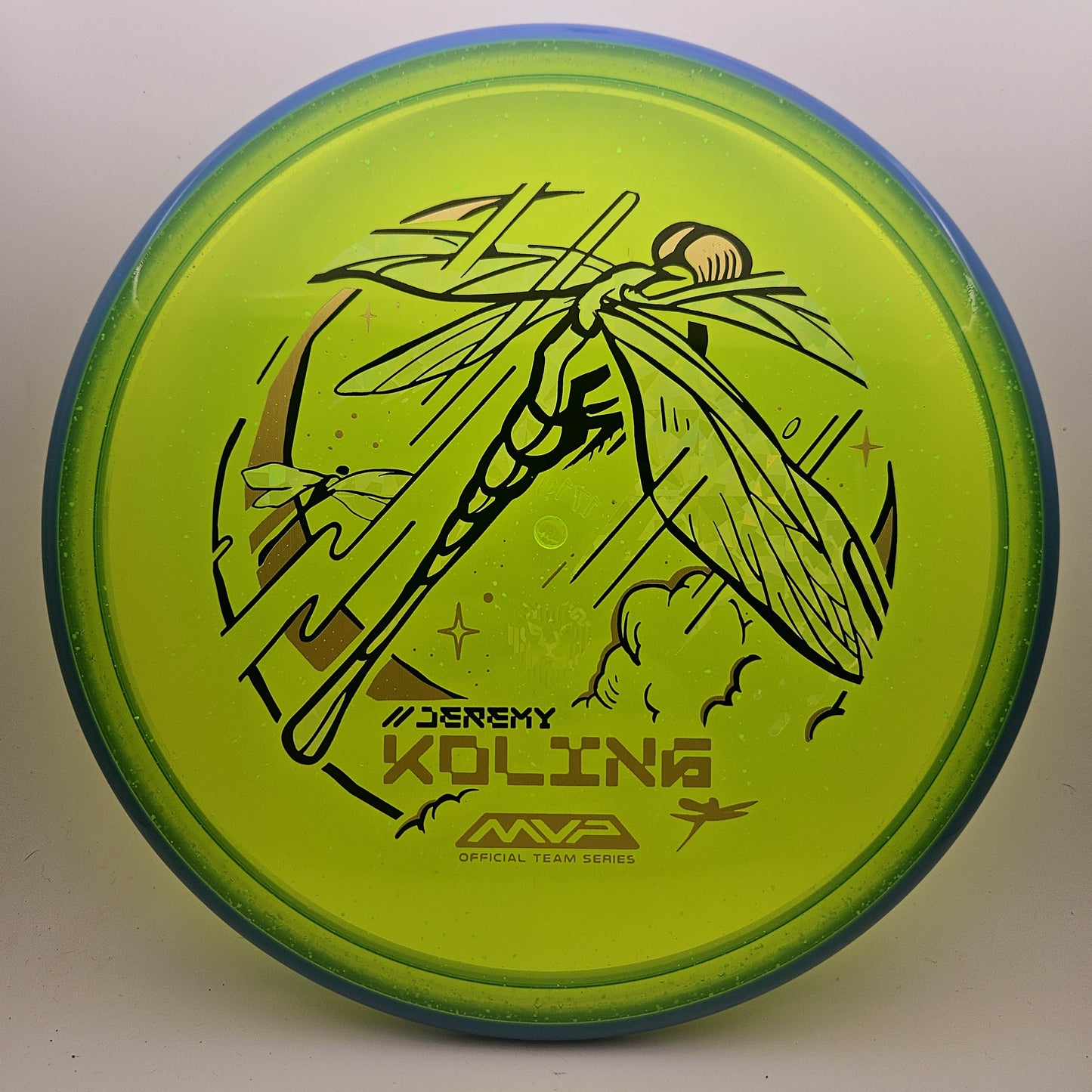 #10754 171g Green / Blue, Jeremy Koling Tour Series Particle Glow Proton Tempo - Jeremy Koling Tour Series