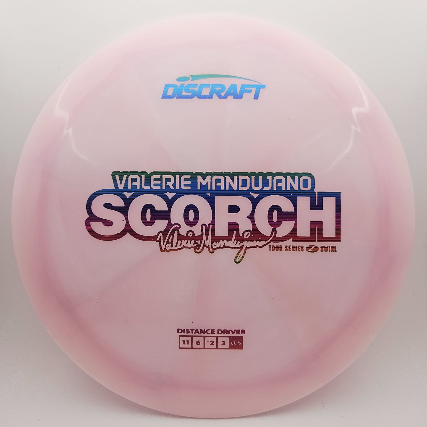 #12851 173-174g Pink, Valerie MandujanoTour Series 2025 Z Swirl Scorch
