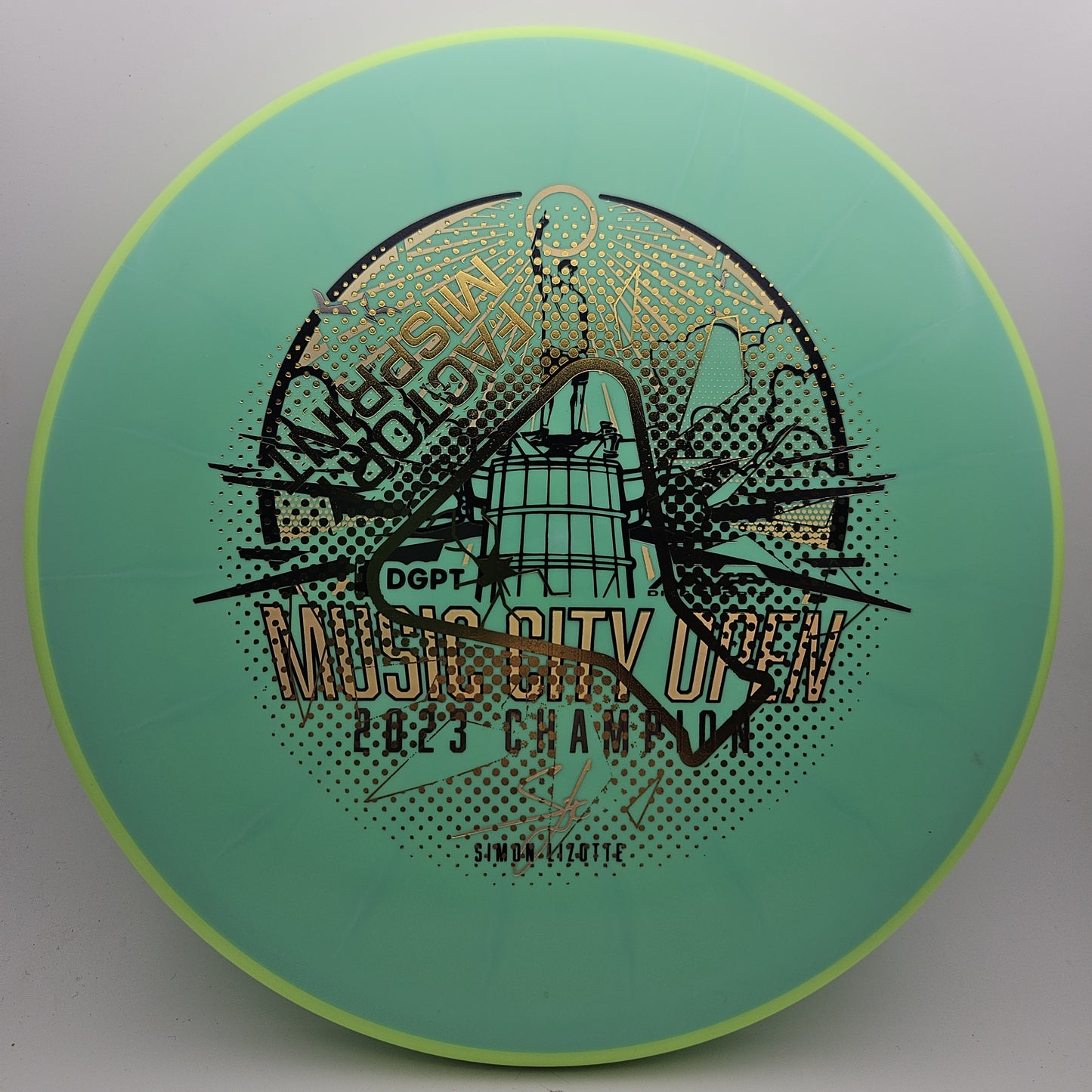 #9875 160g Teal / Green, Misprint Fission Proxy
