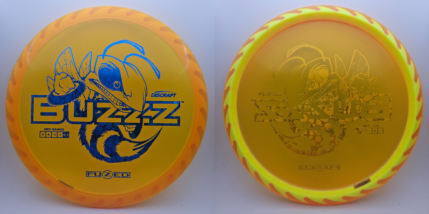#11308 175-176g Orange / Yellow, Blue Scales Foil, Buzzzsaw Fuzed Buzzz