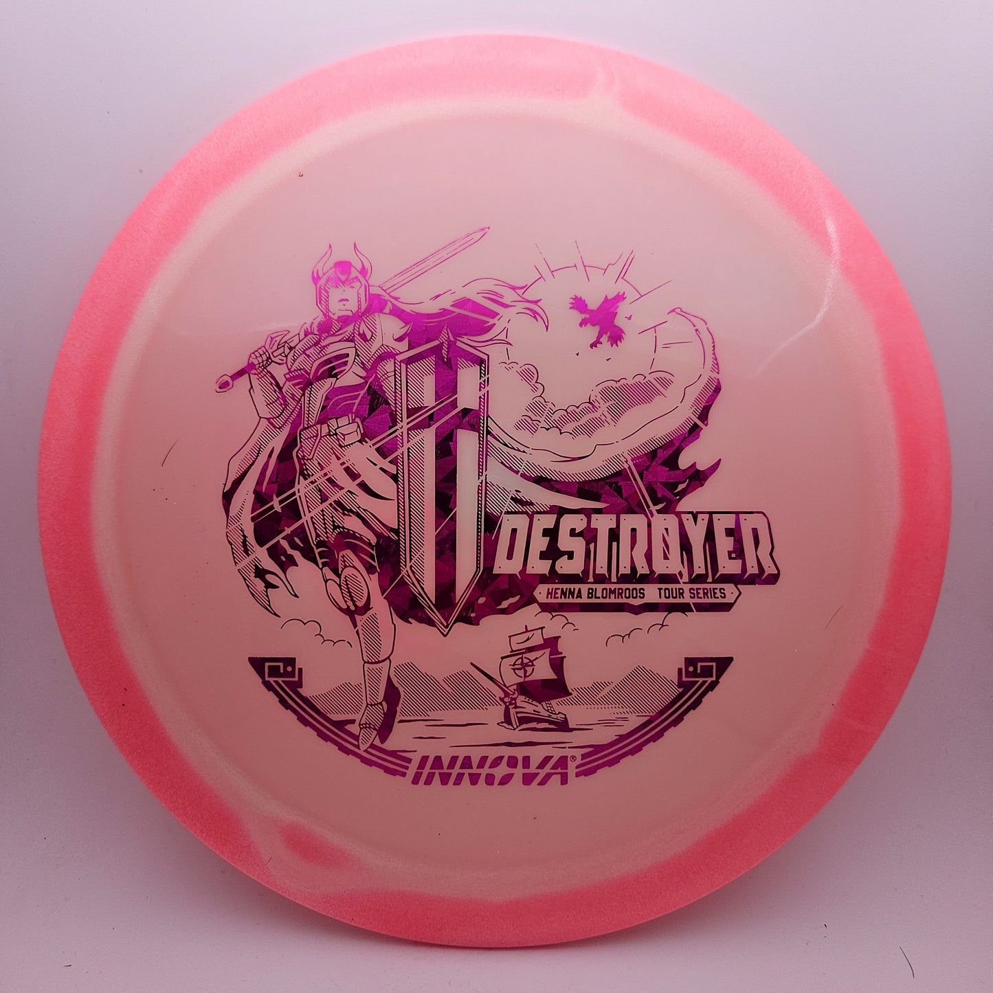 #12377 173-175g Pink, Henna Blomroos Tour Series Proto Glow Halo Star Destroyer