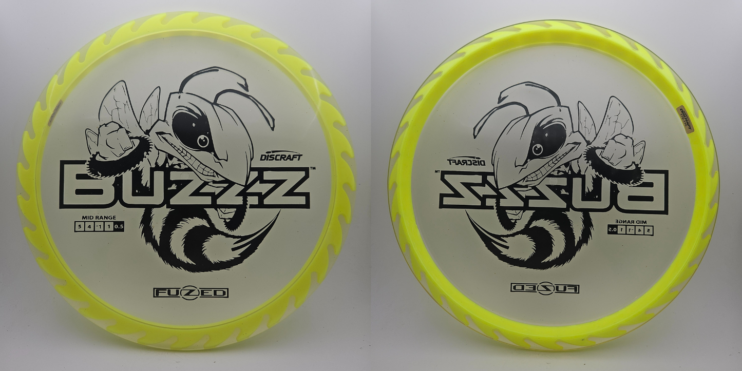#11322 177+g Clear / Yellow, Black Foil, Buzzzsaw Fuzed Buzzz
