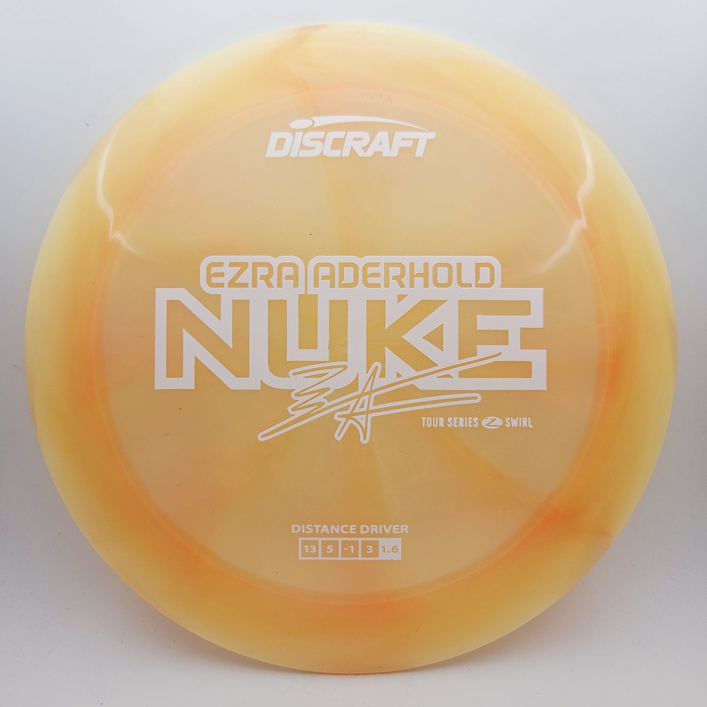 #14162 173-174g Orange, Ezra Aderhold Tour Series 2025 Z Swirl Nuke