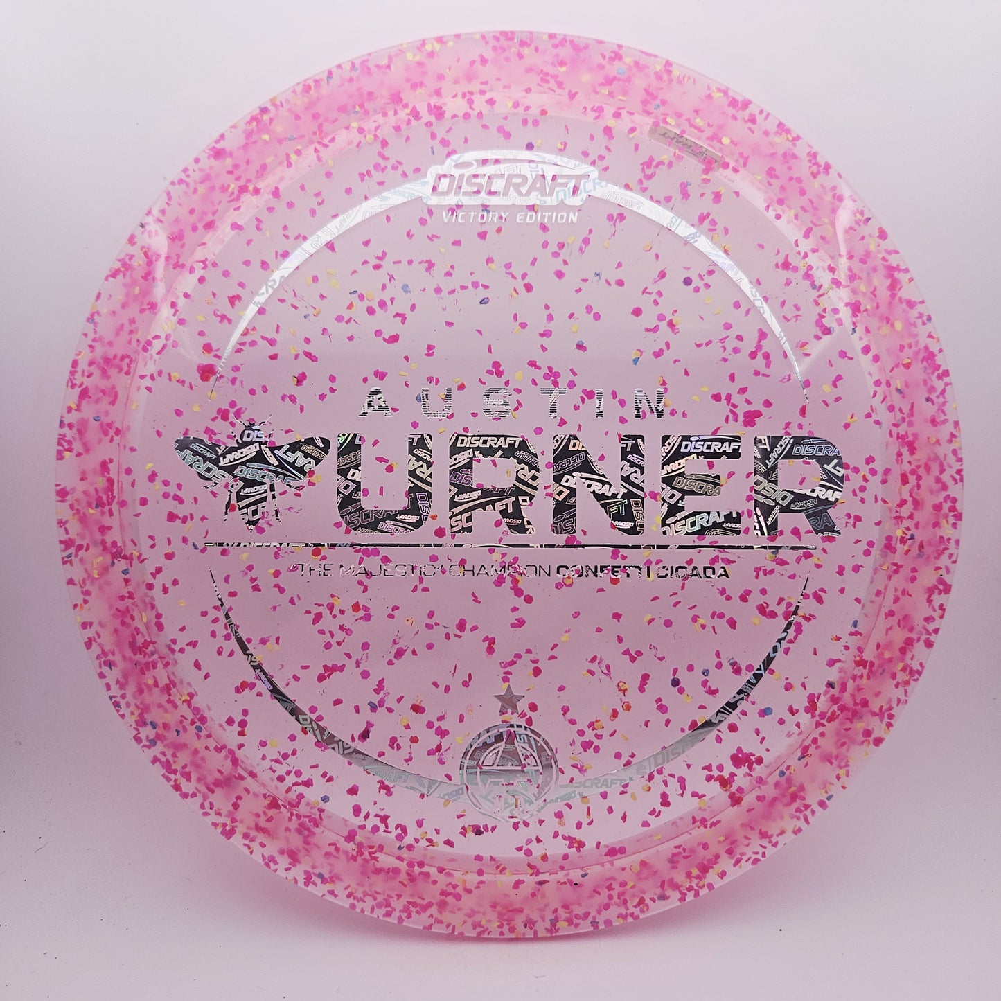 #14476 175-176g Pink, Austin Turner The Majestic Champion Z Confetti Cicada