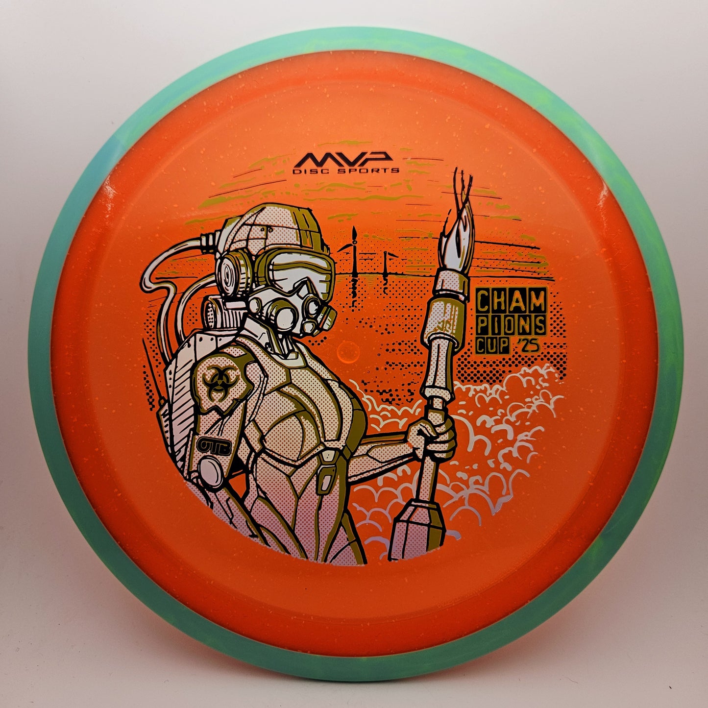 #11725 172g Orange / Teal, Champions Cup 2025 Particle Glow Proton Virus