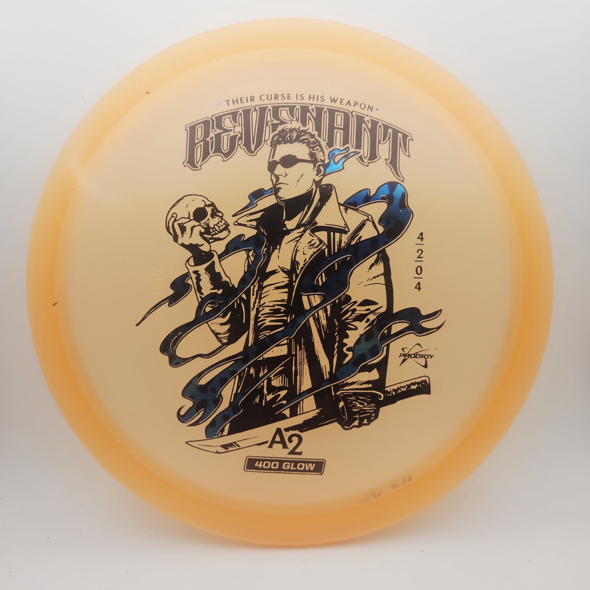 #15691 173g Orange, Revenant 400 Glow A2