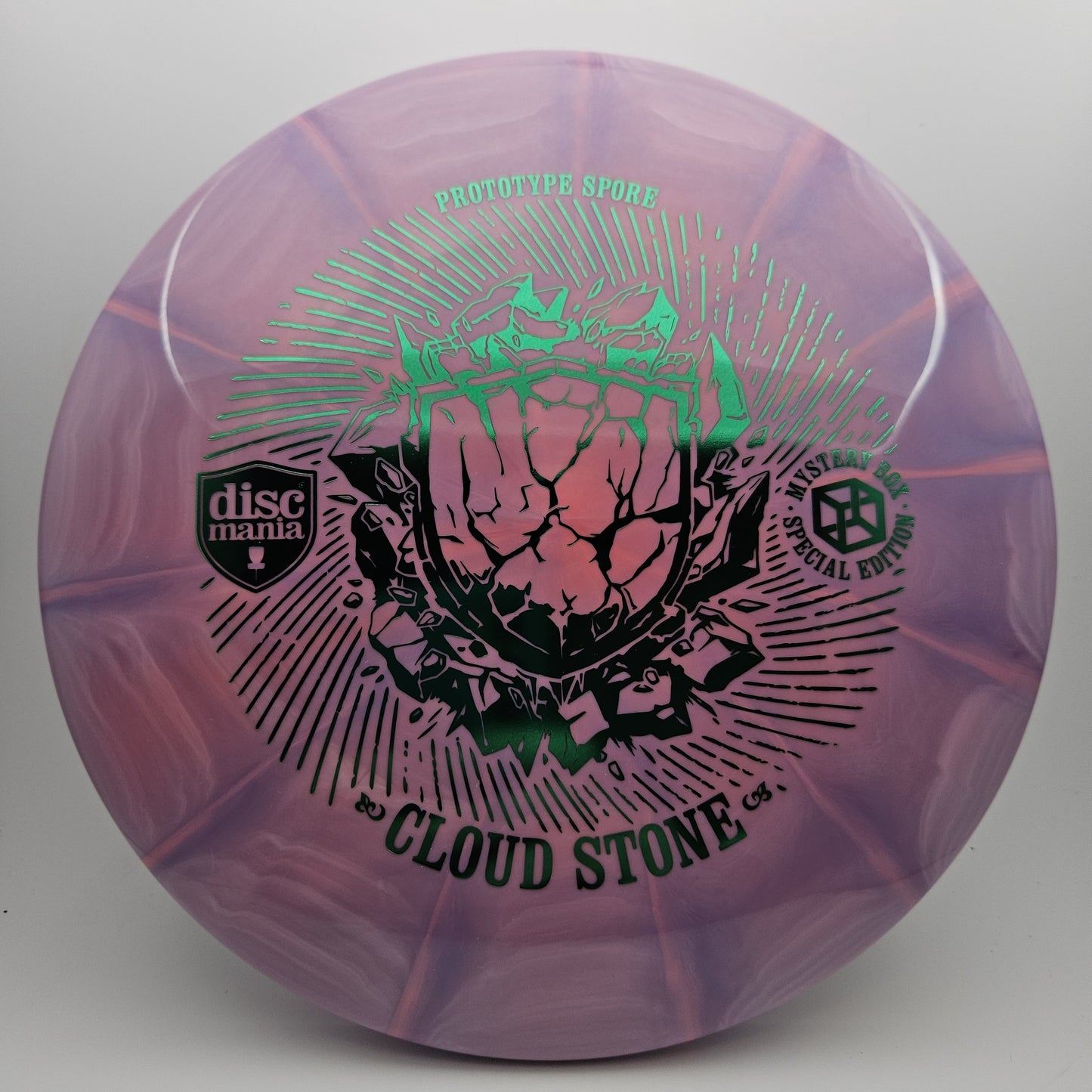 #6856 159g Purple, Cloud Stone Lux Vapor Spore - Cloud Stone