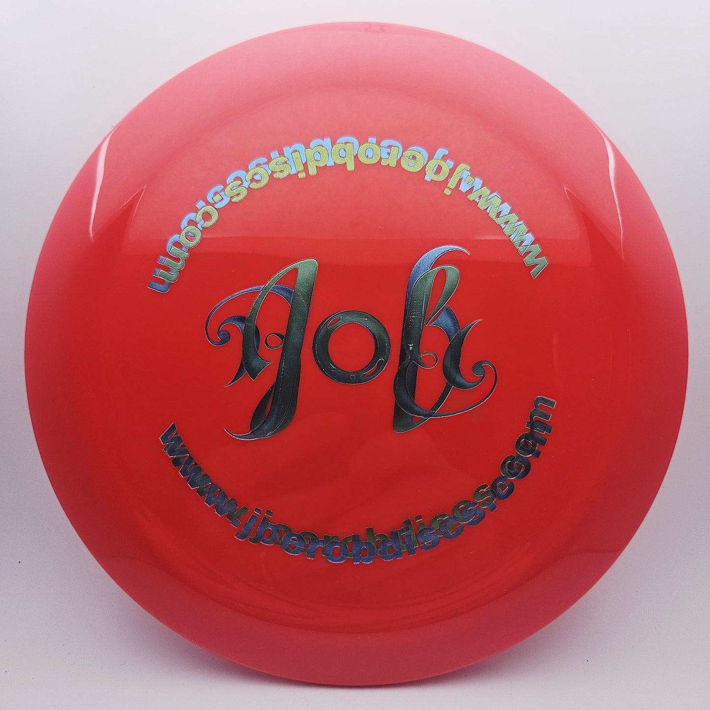#14978 173g Red, JRDG Misprint JRDG Neutron Turbulence - Misprint