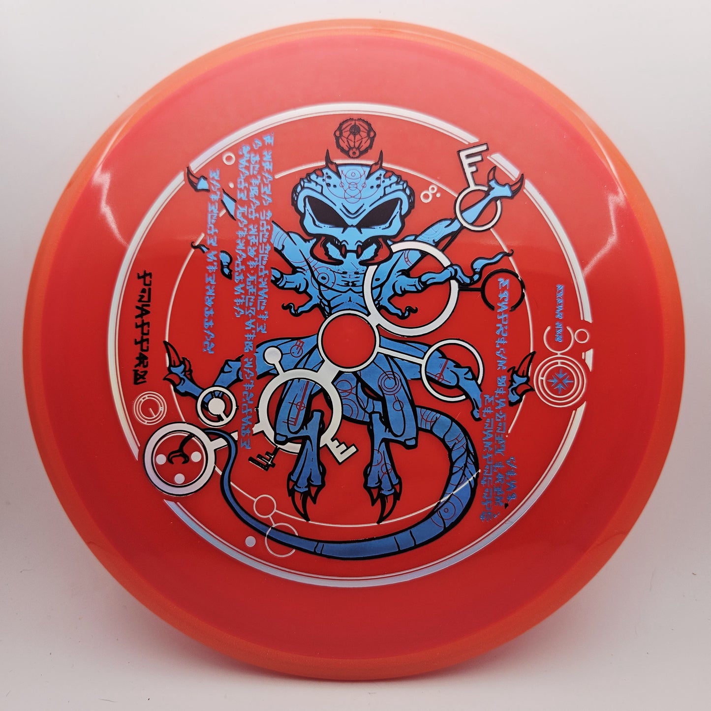 #14433 172g Red / Orange, The Venutian Man DFX Prism Neutron Trance