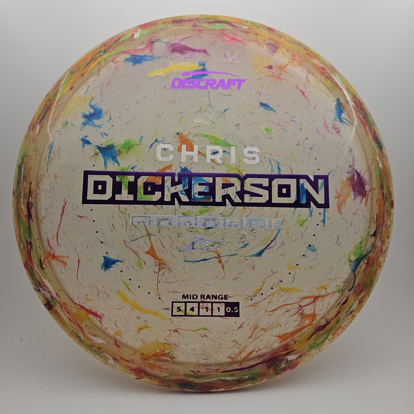 #8254 175-176g Orange, Chris Dickerson Tour Series Jawbreaker Z Flx Buzzz