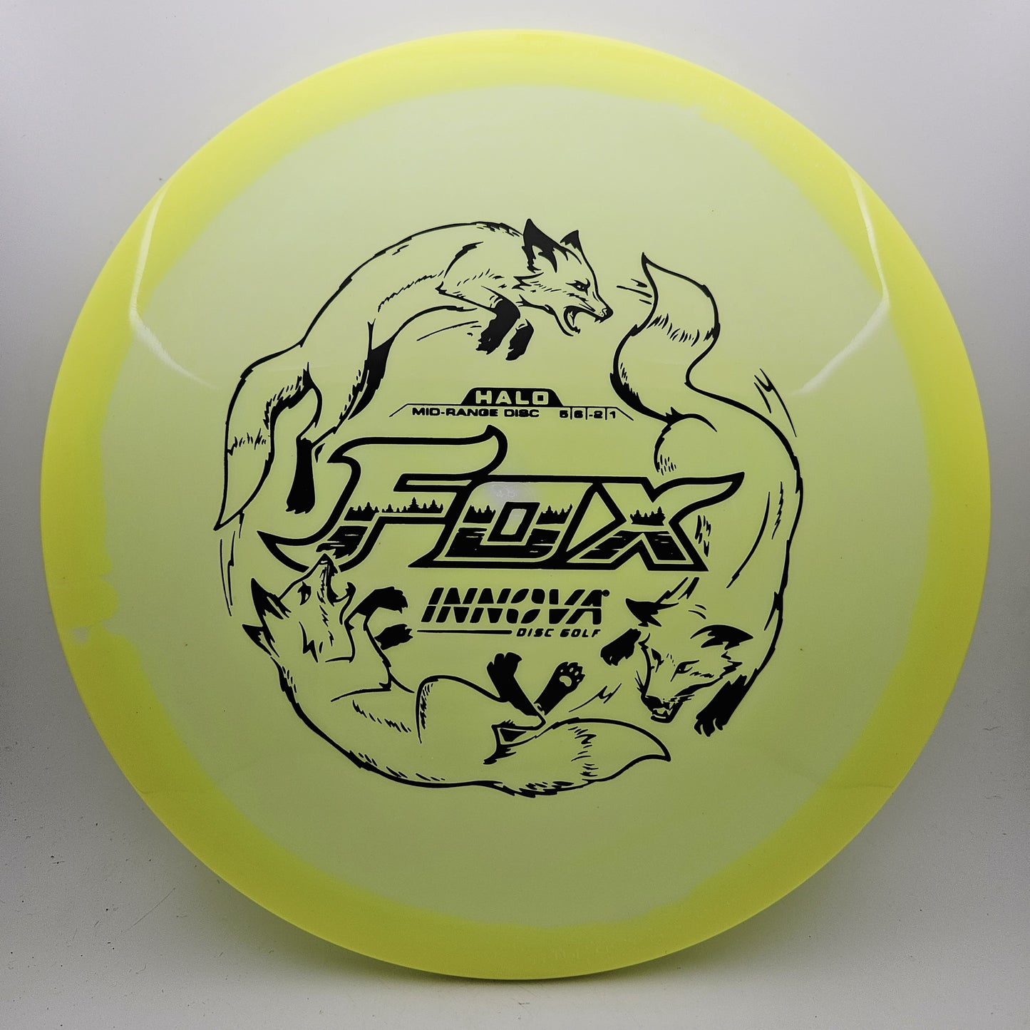 #16127 166g Green / Yellow Halo Star Fox