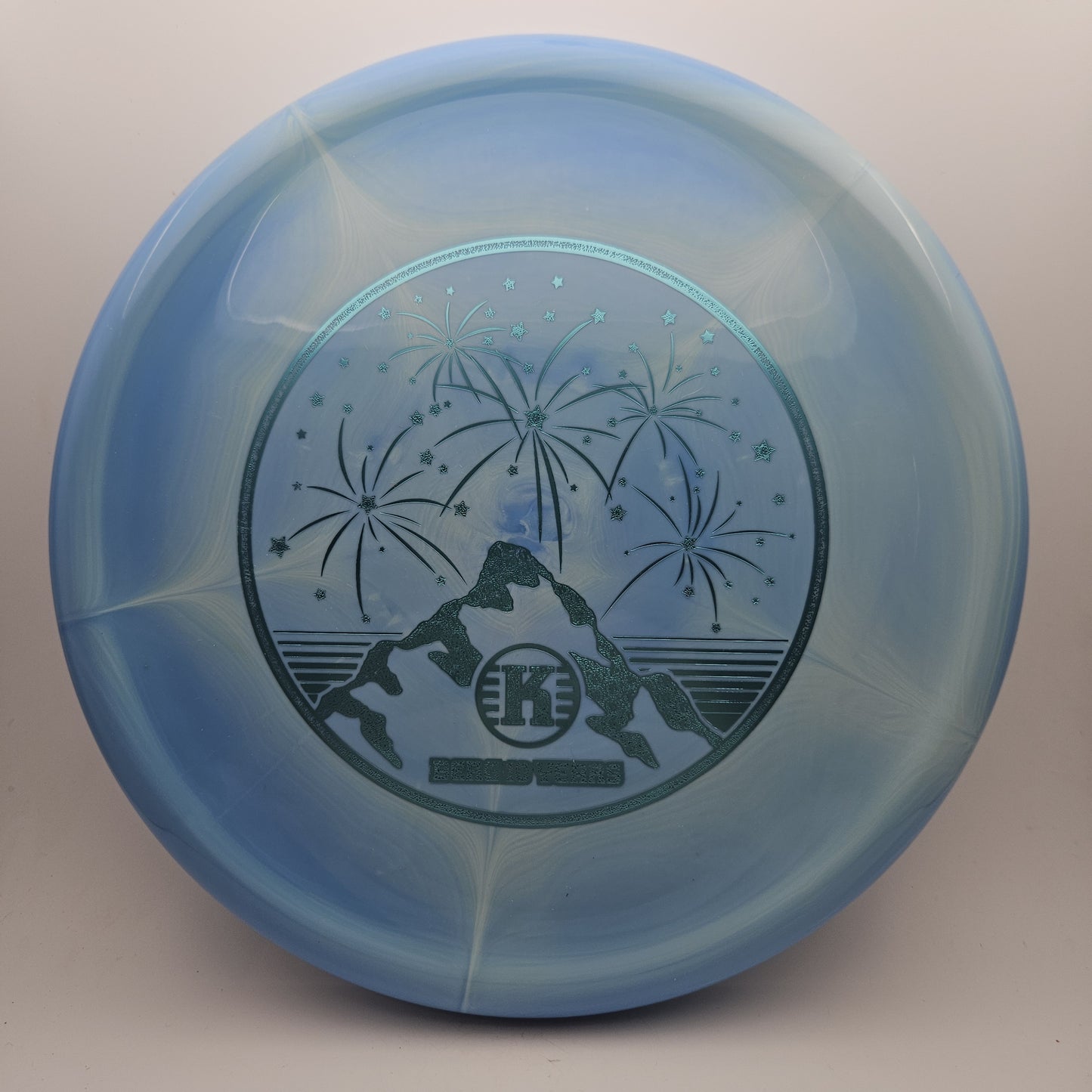 #11582 174g Blue, 10-Year K1 Swirl Berg