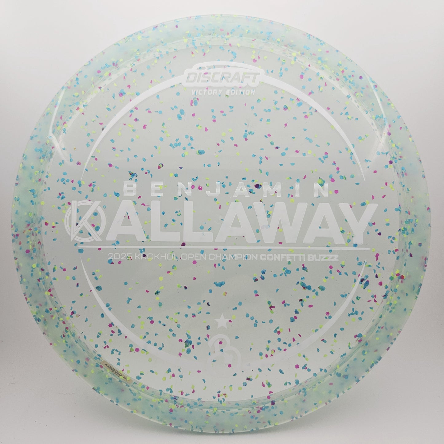 #14471 177+g Blue, Ben Callaway Krokhol Open Champion Z Confetti Buzzz