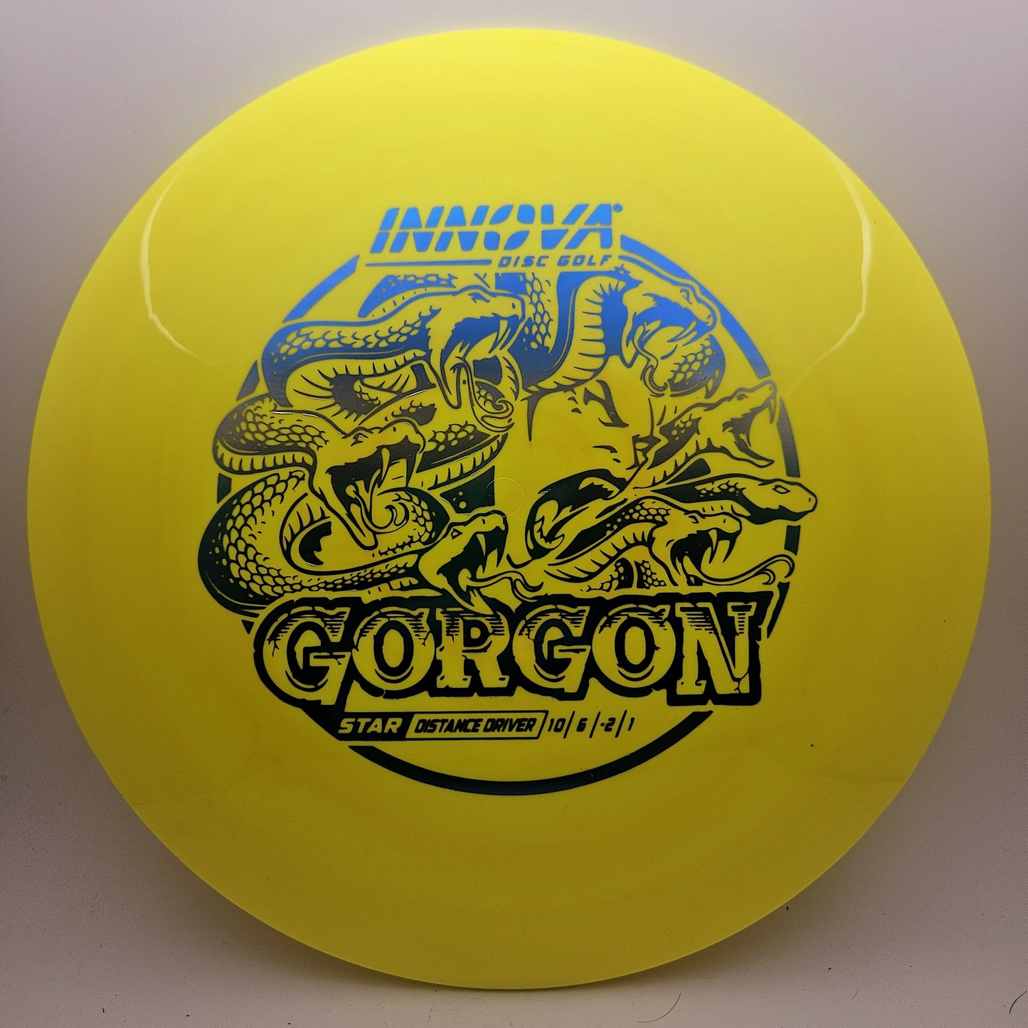 #12394 173-175g Yellow Star Gorgon