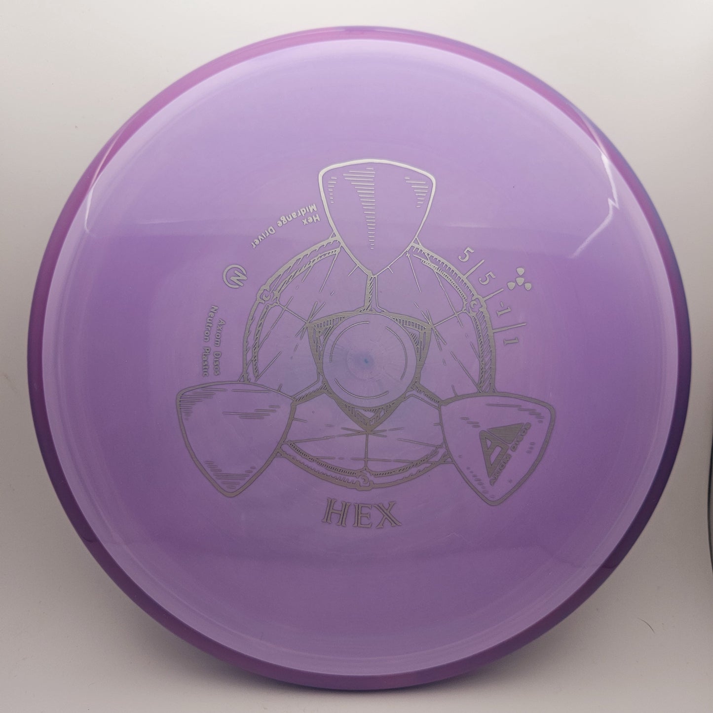 #12688 176g Purple / Purple Neutron Hex