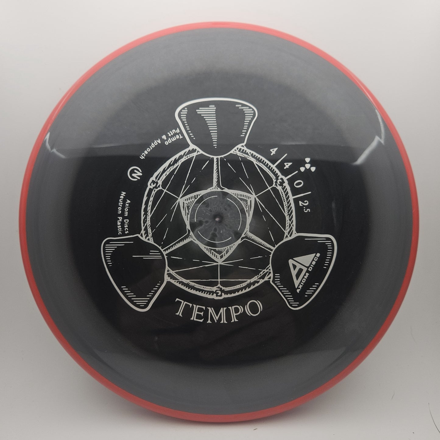 #12951 174g Black / Red Neutron Tempo