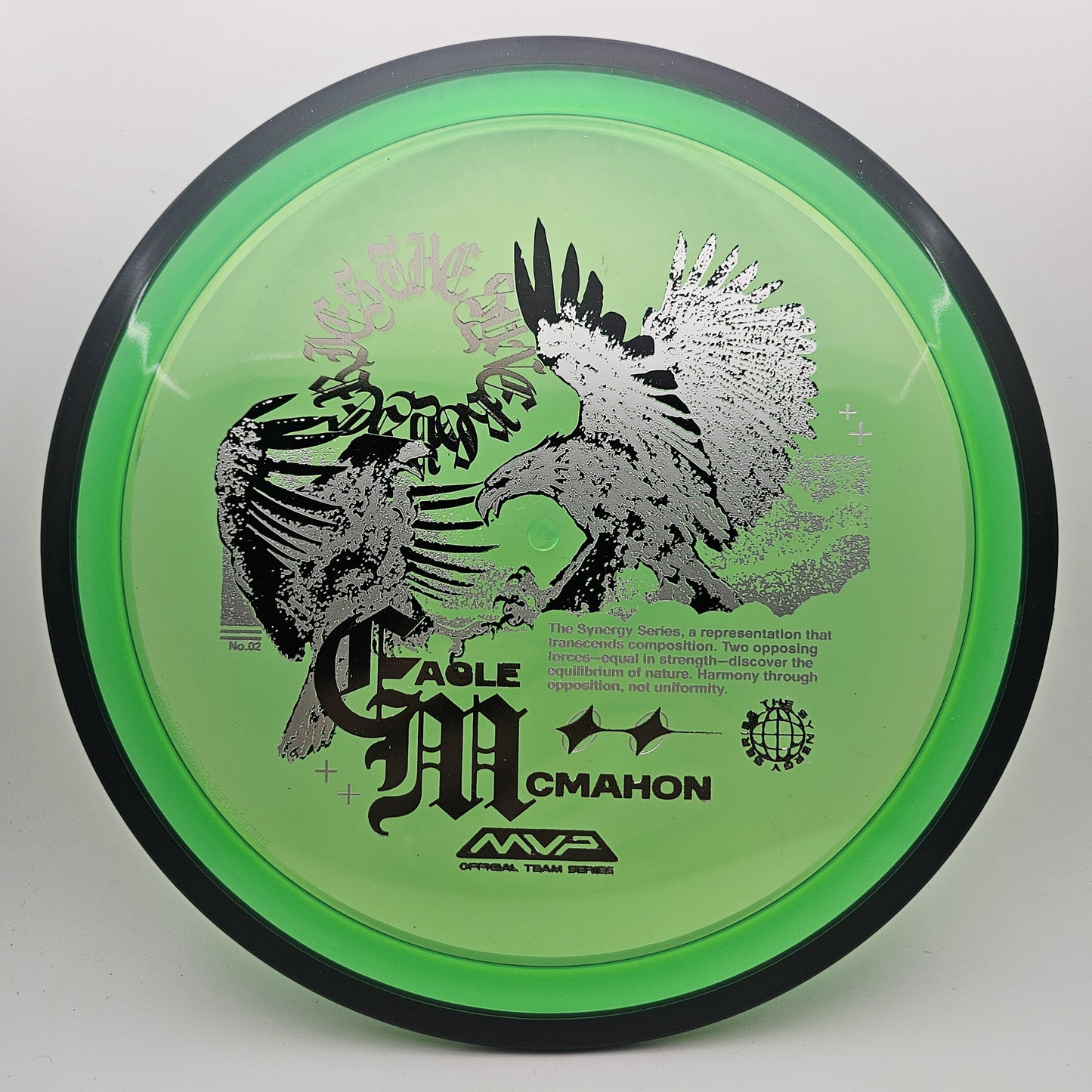 #14614 165g Green, Black Foil, Eagle McMahon Signature Series Proton Resistor