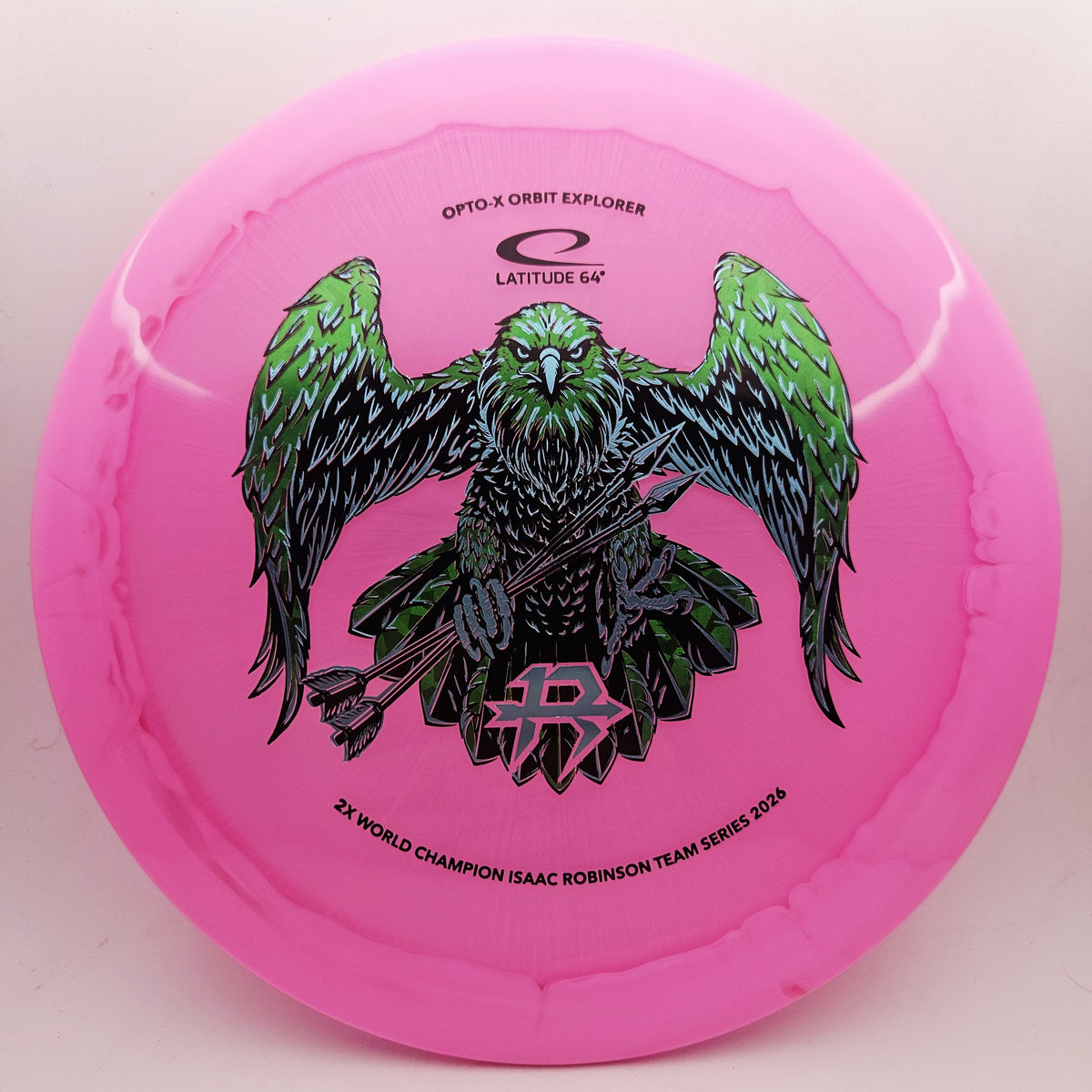 #20833 174g Pink, Isaac Robinson Tour Series Opto-X Orbit Explorer - Isaac Robinson Tour Series